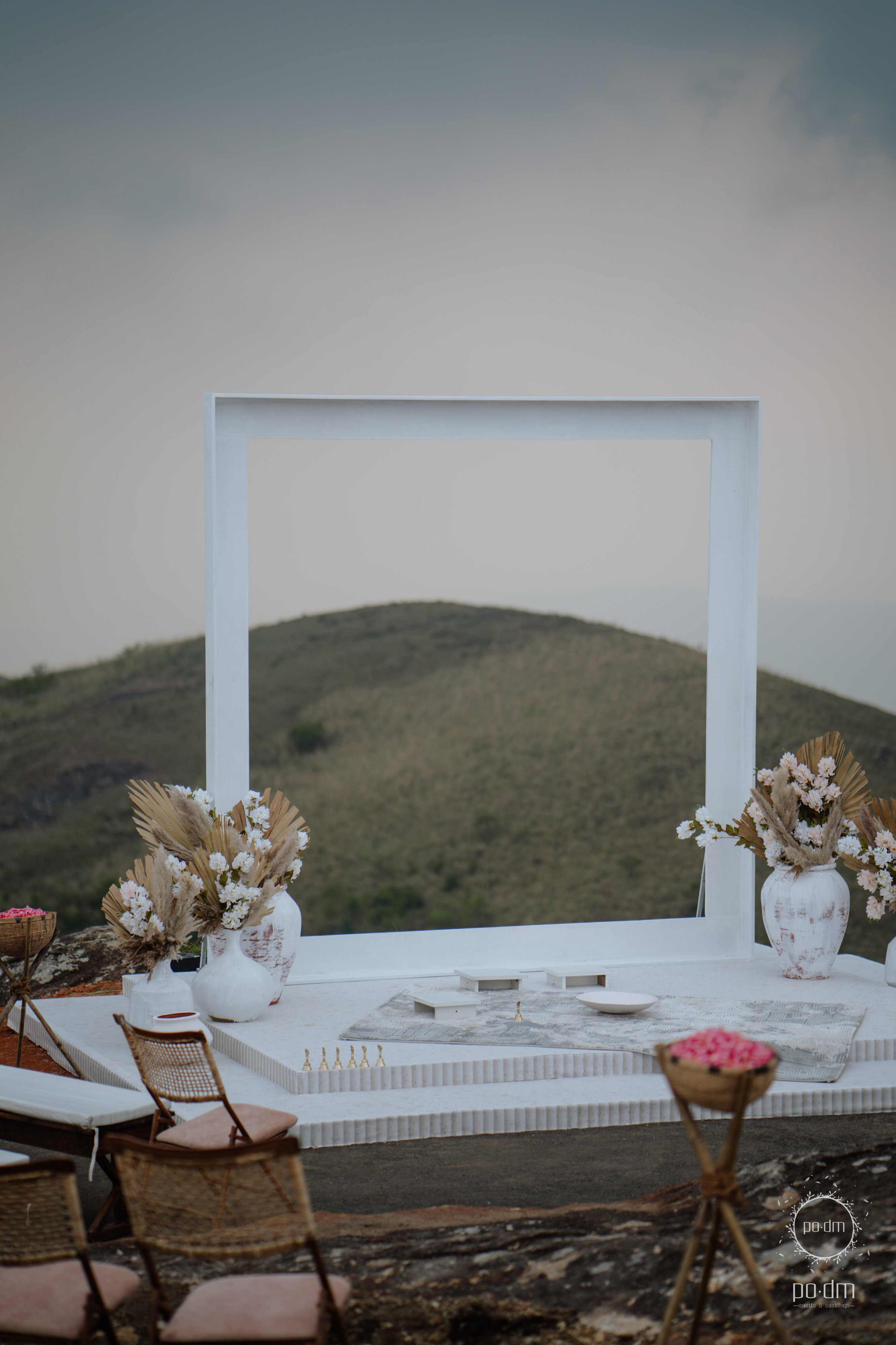 Wedding guests dancing